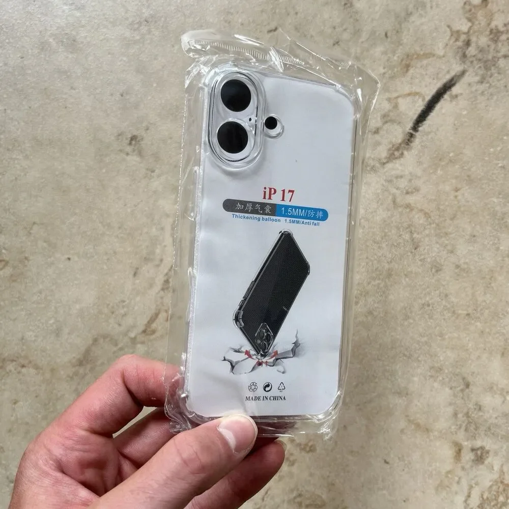 Durable Case for iPhone 16 Plus 6.7-Inch, Non-Yellowing Shockproof Bumper Cover
